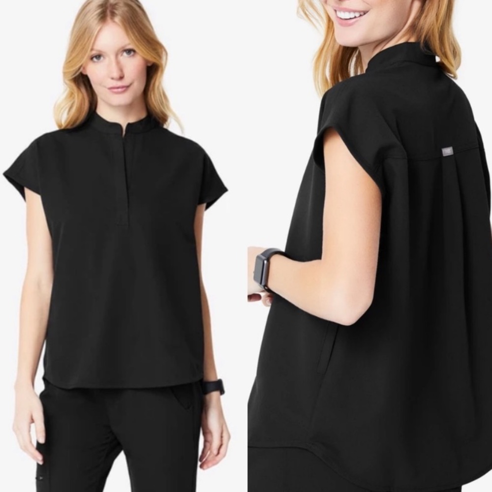 Figs Rafaela Mandarin Scrub Top